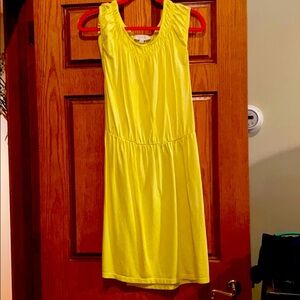 Loft yellow dress